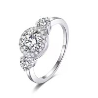 Ringe Gaurosa Dame Fantasy in Silber Moissanite MSR22111213 - MSR22111213
